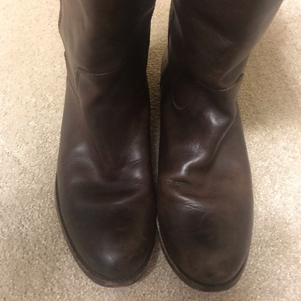 Frye Brown Riding Boots size 8 - Picture 2 of 8